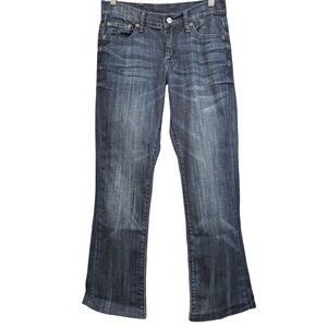 Lucky Brand Easy Rider Bootcut Jeans 2/26 Embroidered Pockets